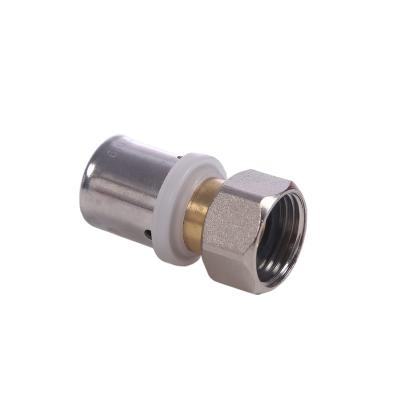 China Factory Direct Sales High Durability High Quality Metal Pipe Fittings Compression Pipe Internal Thread Fittings Brass Material for sale