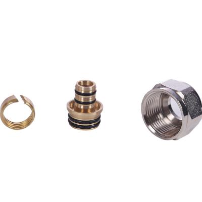 China High Durability 2022 Brass Material New Adapter Faucet Joint Nut Pipe Connector Accessories for sale