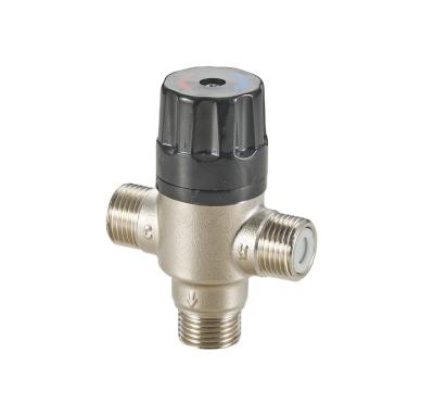 China General High Quality Thermostatic Valve 3 Way Solar Heater Valve Automatic Thermostatic Mixing Valve for sale