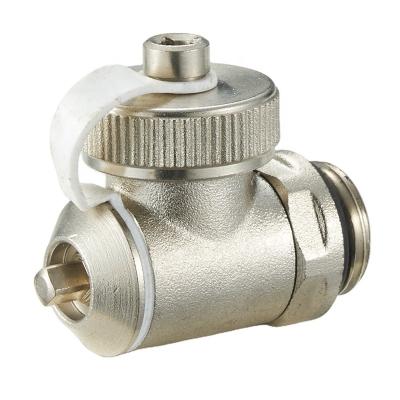 China General Wholesale Brass Sundries Accessories Brass Forged Nickel Plated Drain Valve With Union Chain for sale