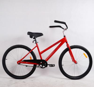 China 6061 Aluminum Alloy Steel Frame 26 Inch Single Speed ​​Cruiser Bicycle For Beach Bike for sale