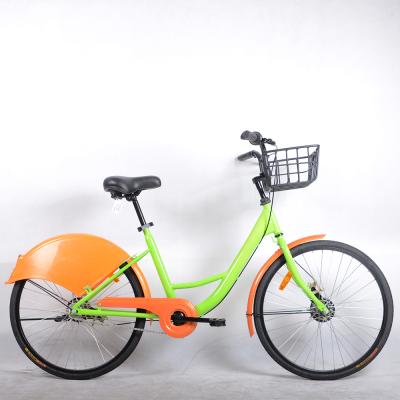 China Ali Supplier Steel Frame Steel Fork 24 Inch GOGOBIKE Single Speed ​​Rental Bicycles for sale