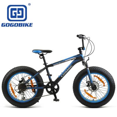 China Good Performance Fat Steel 20 Inch 7 Speed ​​4.0 Tire Bicycle for sale