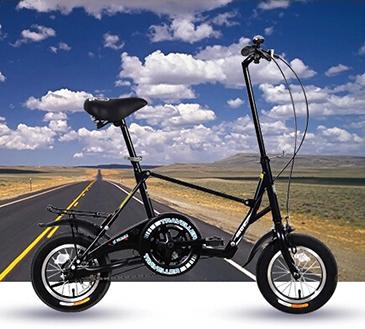 China Cheap 12 inch steel small size folded bike for sale