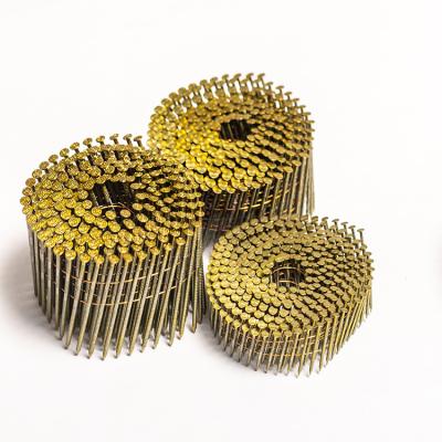 China Manufacturing Framinng High Specification Flat Roofing Galvanized Coil Nails for sale