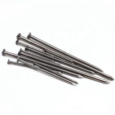 China Flat Chinese Manufacturer Bulk Steel Stainless Steel Wire Covering Nails for sale