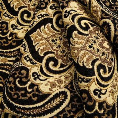 China Jacquard chenille upholstery fabric for sofa for sale