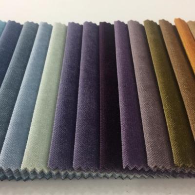 China 100% Polyester Shining Korean Crushed Velvet Fabric For Home Textile Garment Sofa for sale