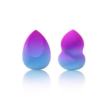 China High Quality Non-latex Gradient Color Beauty Egg Makeup Sponge For Foundation BB Cream for sale