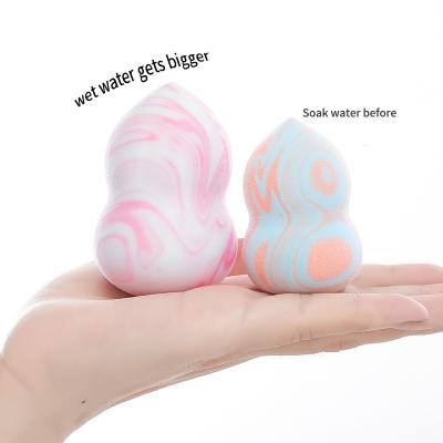 China Non-latex Squash Beauty Egg Cosmetic Blender Customize To Make Up Sponge Private Label Latex Free Blast for sale