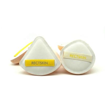 China Non-latex Makeup Cotton Candy Air Pad Powder Puff Triangle Foundation Liquid Wet Dry Dual-Use Cosmetic Sponge for sale