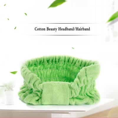 China Wrap Hair Wholesale OEM Beauty Headband Cotton Solid Color Hairband Head Accessoires Sport Stretchy Head Band for sale