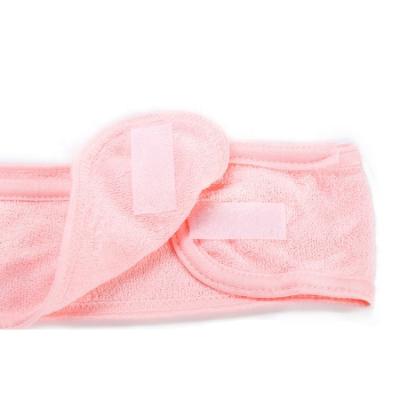 China Adjustable Breathable Mesh Beauty Headbands Spa Women Fashion Salon Makeup Facial Magic Tape Non Slip Foam Wrap Non Slip for sale