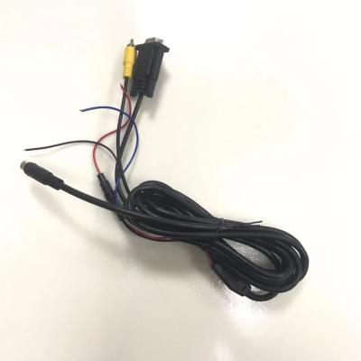 China Automobile factory customization car S-terminal 9 pin to VGA input wiring for sale