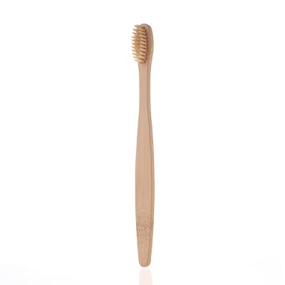 China Luxury Hotel Amenities Set Custom Logo Hotel Bamboo Toothbrush Eco Friendly Natural Biodegradable Toothbrush for sale