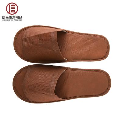 China Soft Nonwoven Disposable Cheapest Paper Slipper For Hotel for sale