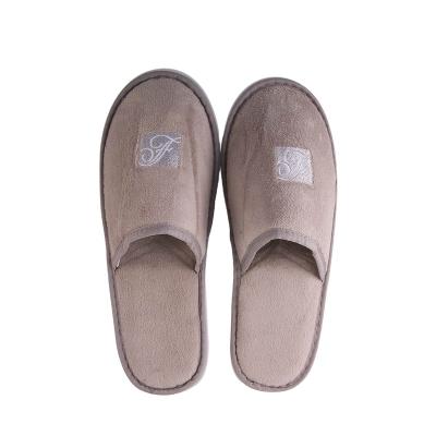 China Yang Zhou Factory Supply Velor Hotel Soft Slipper for sale