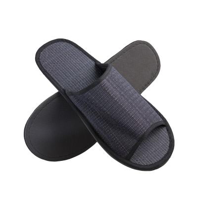 China Soft Customized Disposable Plush Simple Hotel Spa Slippers Eco - Friendly for sale