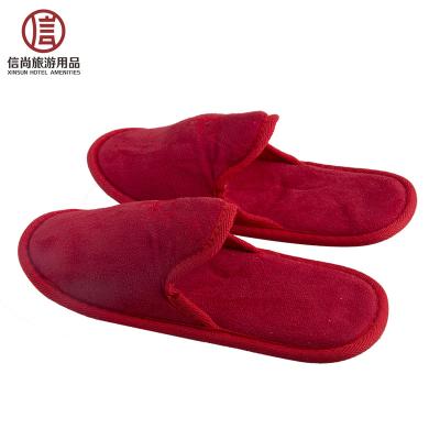 China Soft Disposable Hotel Slippers Bedroom Cloth Cloth Indoor Hotel Products for sale