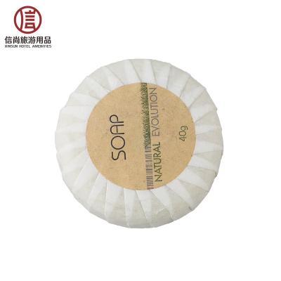 China Mini Basic Cleaning Ply Wrap Bath Soaps With Logo Customized for sale