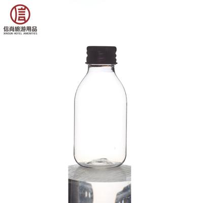 China Hotel Travel Use Hotel Supplies Hotel Amenities Polyethylene Empty Shampoo Bottle for sale