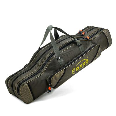 China UNIVERSAL Waterproof Fishing Tackle Bag 90cm Canvas Bag Capacity Fishing Rod Case Bag for sale