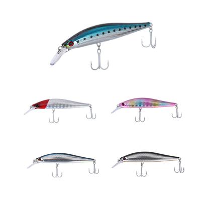 China ABS Plastic Sinking Minnow Fishing Lure Artificial Lure Fishing Hard Minnow Lures Hard Baits For Saltwater Freshwater for sale