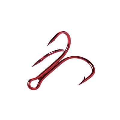 China Fishing Hooks High Quality High Carbon Steel Treble Jig Fishing Hooks Fish Hooks for sale