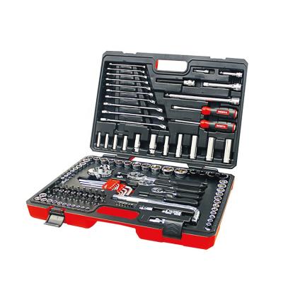 China Repair Used 120+1 Pcs General DIY Tool Kits Household Repair Car Tools Generally for sale