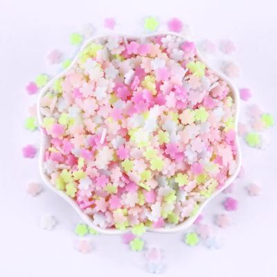 China Worldwide Pastel Spring Sakura Polymer Clay Sprinkles Slices Easter Mix Easter Sakuras For Mud Crafts Nail Deco Tumbler Resin Fillers for sale