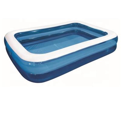 China Jilong 10291-2 Rectangular Good Quality Air Inflatable Square Plastic Swimming Pool for sale