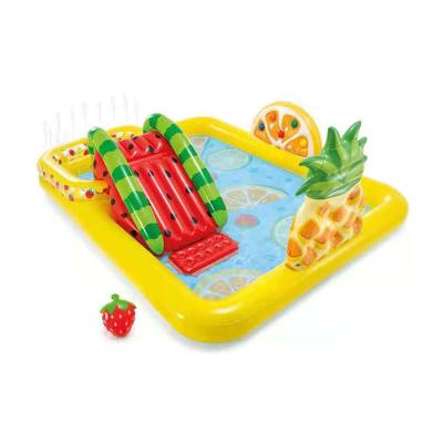 China Landing mat for INTEX 57158 fun'n jet extra padding pool fruity play center inflatable pool set for kids for sale