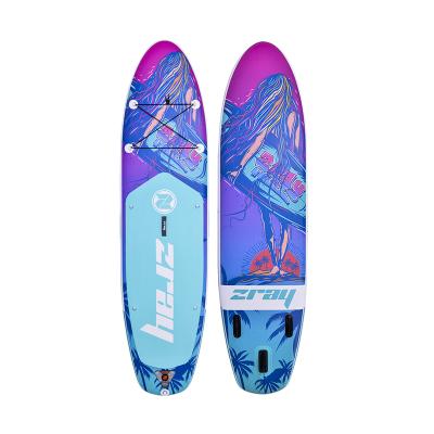 China New design jilong 34153 water sports area sketch inflatable sip board nature&passion stand up paddle board for surfing for sale