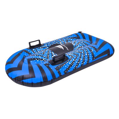 China durable 2 handle new design jilong 35088 blue snow sled single inflatable snow skis funny inflatable winter snow tube for sale