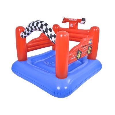 China Race car jilong 51129 inflatable trampoline castle bouncer jumping trampoline bounce indoor kids exercise for sale