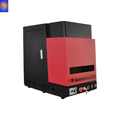 China Laser Marking Stainless Steel 30w Jewelry Fiber Laser Marking Machine for sale