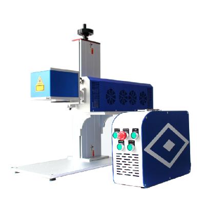 China Air Cooled Best CO2 Laser Marking Machine Coke Ceramic Quartz Marking for sale