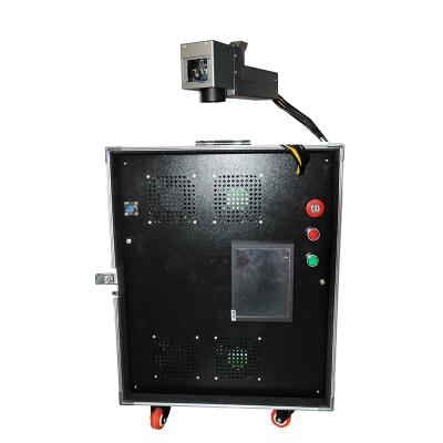 China Exterior Paint Cleaning / Rust Removing 2021 New Products Rust Coating Dirt Removing Customized 80W Fiber Laser Cleaning Machine for sale