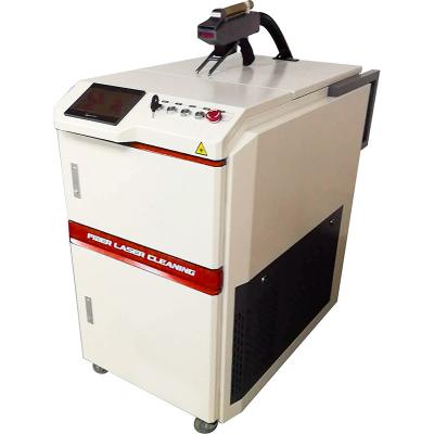 China Exterior Cleaning/Paint Rust Removing Laser Dust Remover 1000w Stainless Steel Aluminum Metal Laser Cleaning Machine For Rust for sale