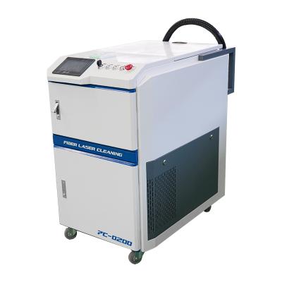 China Exterior Paint Cleaning/Rust Removing Hot Sale Cheap Price Paint Removal Laser Cleaning System For Aluminum Metal Stainless Steel Card Plate for sale