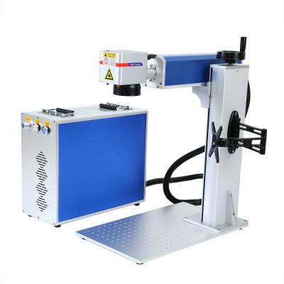 China Laser marking machine 30watts best quality m7 fiber laser mopa marking machine jpt desktop fiber laser engraver for stainless steel for sale