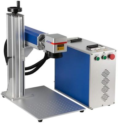 China Laser marking mopa 30w jpt m7 automatic desktop colorful laser marking engraving machine for sale