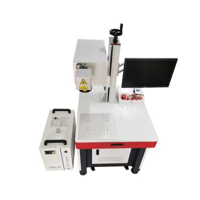 China Multifunctional Low Power Laser Marking Machine UV Metal Clad Glassware Fine Marking for sale