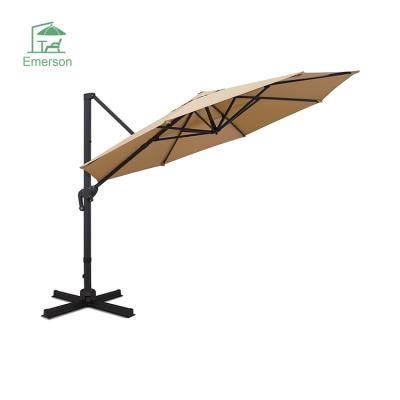 China EMERSON High Quality Waterproof Outdoor Modern Garden Umbrella Patio Cantilever Umbrellas for sale