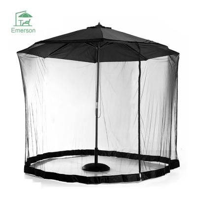 China Sunshade Mosquito Net Light Weight With Zipper EMERSON Patio Garden Anti-insect Mosquito Net Large Outdoor Sunshade Net Over The Sunshade for sale