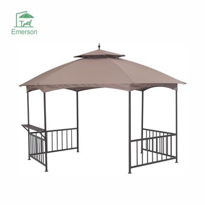 China For the yard EMERSON New Design Outdoor Hexagon Luxury Gazebo Gazebo Tent for sale