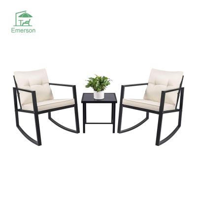 China EMERSON Patio Furniture Sets Modern Bistro Sets Outdoor Tables and Chairs Outdoor Furniture for sale