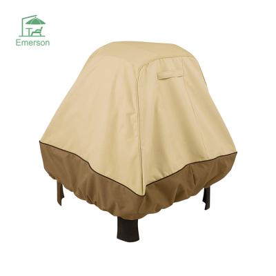 China 600D Oxford Cloth EMERSON High Quality Outdoor Patio Furniture Cover Waterproof Fire Pit Cover for sale