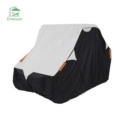 China 600D Polyester Oxford EMERSON Heavy Duty 600D Polyester UTV Cover Waterproof UV Resistant UTV Cover For Storage for sale