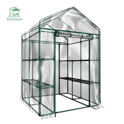 China EMERSON Easily Assembled PVC Greenhouse Kit Mini Garden Greenhouse Used For Outdoor and Indoor for sale